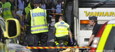 Murder suspected in fatal bus crash