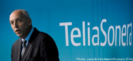 Dropped French bid hits TeliaSonera shares