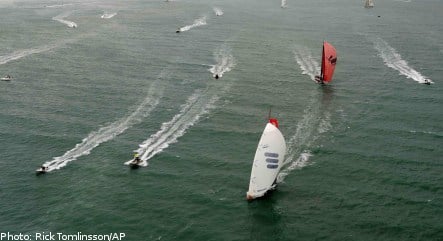 Swedish yachts lead Volvo Ocean race chase