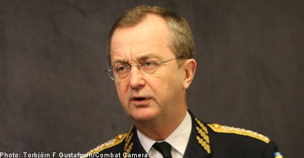 Swedish commander in line for EU military post