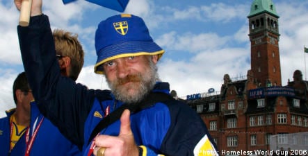 Swedish team clear for trip to Homeless World Cup