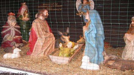 Baby Jesus in hotel crib second coming
