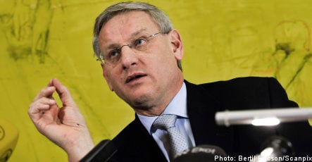 Bildt: isolation of Gaza ‘morally indefensible’