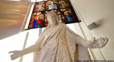 Swedish church unveils Lego Jesus for Easter