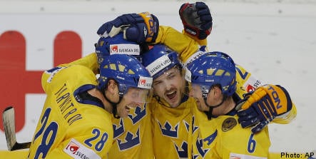 Sweden triumphant in comeback hockey win over US