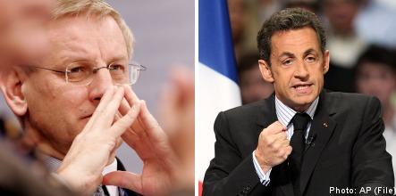 Sarkozy snubs Sweden: French press