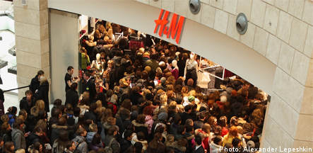 Profit hike for H&M as clothes fly off shelves
