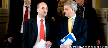 Reinfeldt and Bildt: tactician and veteran diplomat at EU helm