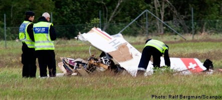Two dead in Swedish air crash