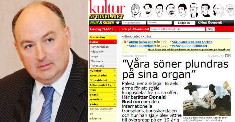 'Aftonbladet must be held accountable for false allegations'