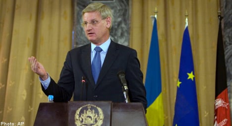 Afghanistan must bridge credibility gap: Bildt