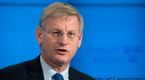 Carl Bildt slams EU president over Turkey