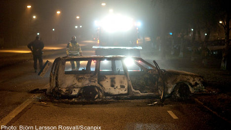 Arrest sparked wave of Gothenburg car fires