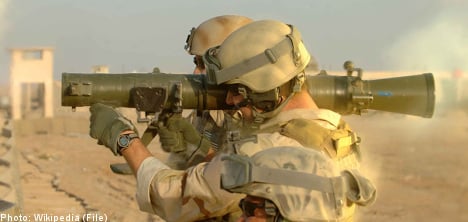 Grenade launcher fired inside soldiers' barracks