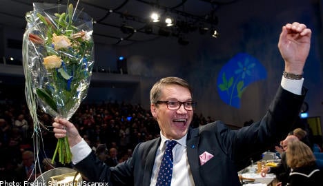 Hägglund re-elected as Christian Democrat head