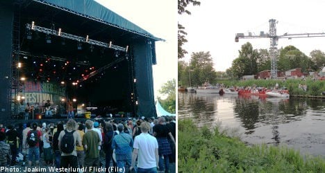 Festivalgoers’ pee pollutes Swedish river