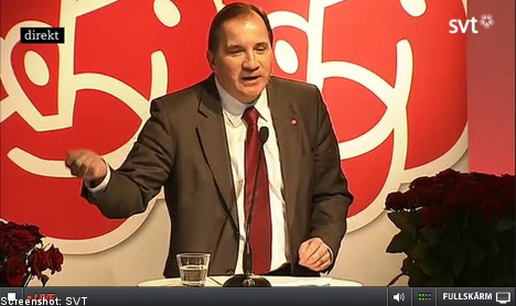 Löfven takes over: ‘our values are timeless’