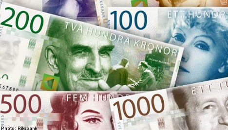 Sweden shows off Garbo, Bergman banknotes