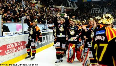 Brynäs captures Swedish hockey gold