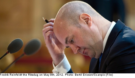 Reinfeldt slammed for 'ethnic Swedes' comment