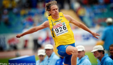 Swedish triple jumper Olsson quits ahead of London Olympics