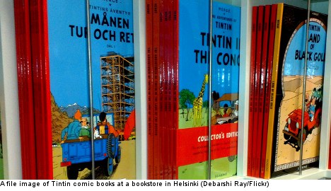 Tintin comics ‘too racist’ for Stockholm library