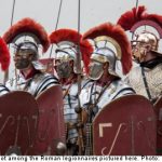 Mayor painted as Roman soldier with public funds