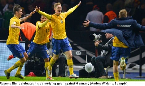 Sweden shocks Germany with historic comeback