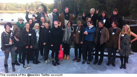 Curators of Sweden in Stockholm 'Tweet-up'