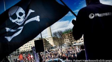 Sweden’s Pirate Party doubles membership