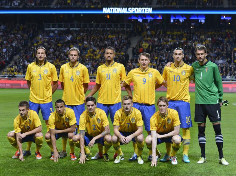 The Swedish national teamPhoto: Claudio Bresciani/Scanpix