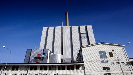 Sea water shutters Swedish nuclear reactor