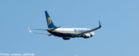 Ryanair eyes domestic routes in Sweden