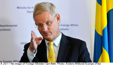 Turkey joining EU ‘not a given’: Bildt