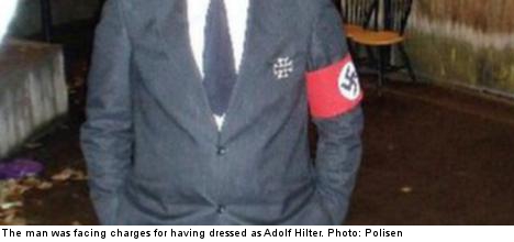 Dressing like Hitler not a crime: Swedish court
