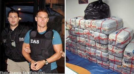 Swedish ‘cocaine king’ jailed for 18 years