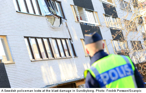Three found dead after Stockholm blast
