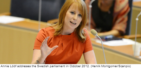 Lööf slammed in parliamentary review
