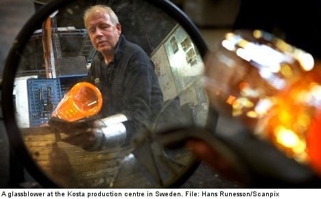 Last call for Swedish glass maker Orrefors