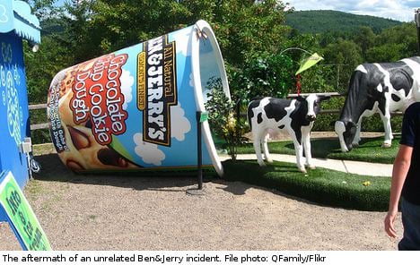 Thieves’ Ben & Jerry’s loot melts mid-heist