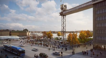 The redevelopment is budgeted to cost 8 billion kronor ($1.25 billion).Photo: Foster + Partners och Berg Arkitektkontor