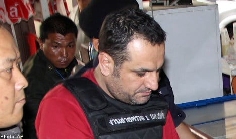 Thai court jails Swedish bomb suspect