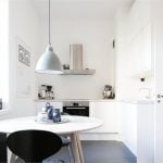 The kitchen is sleek and smart...Photo: Fastighetsbyrån