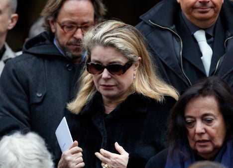 Snel Ik was verrast Deskundige French stars turn out for funeral of Kate Barry