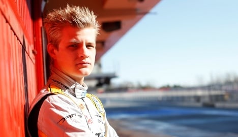 Swedish racer to make Formula One debut