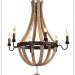 The Artwood wood and iron chandelier lamp is a nice mix of modern/contemporary uses of engineered wood and the shape and style of the Gustavian era. Both Modern in simplicity and elegant shape.Photo: Artwood