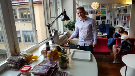 Swedish rent-a-desk can help save expat lives