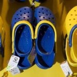 The only thing worse than buying crocs is buying themed crocs. Enough said. Cheese rating: 9/10Photo: Anders Wiklund/TT