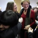 Sweden's feminist party fêtes dramatic poll climb