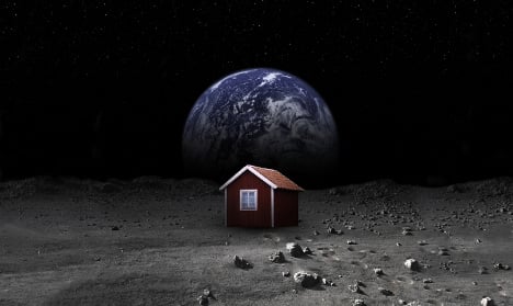 The Swede sending a house to the moon